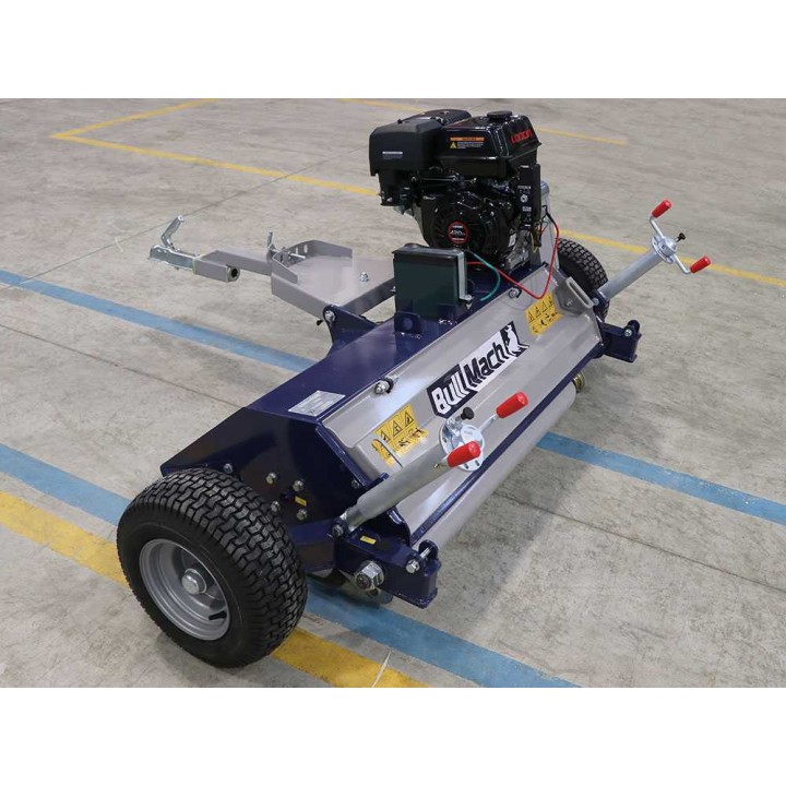 BullMach PAN 120 L vetävä traktorileikkuri mönkijälle, Loncin G420FD, 15 HP, 120 cm