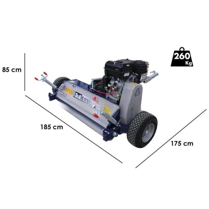 BullMach PAN 120 BS vaakatasoleikkuri mönkijälle, XR2100, 120 cm, 13,5 HP