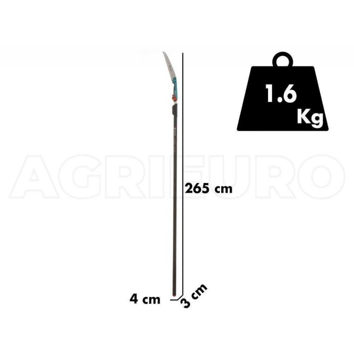 Gardena Combisystem 300PP oksasaha teleskooppivarrella, 210–390 cm, 32,5 cm