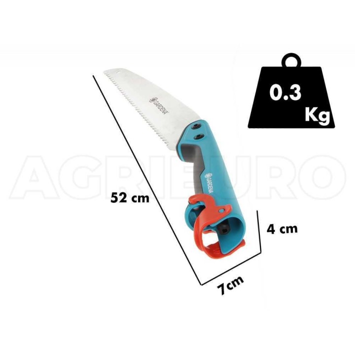 Gardena Combisystem 300PP oksasaha teleskooppivarrella, 210–390 cm, 32,5 cm