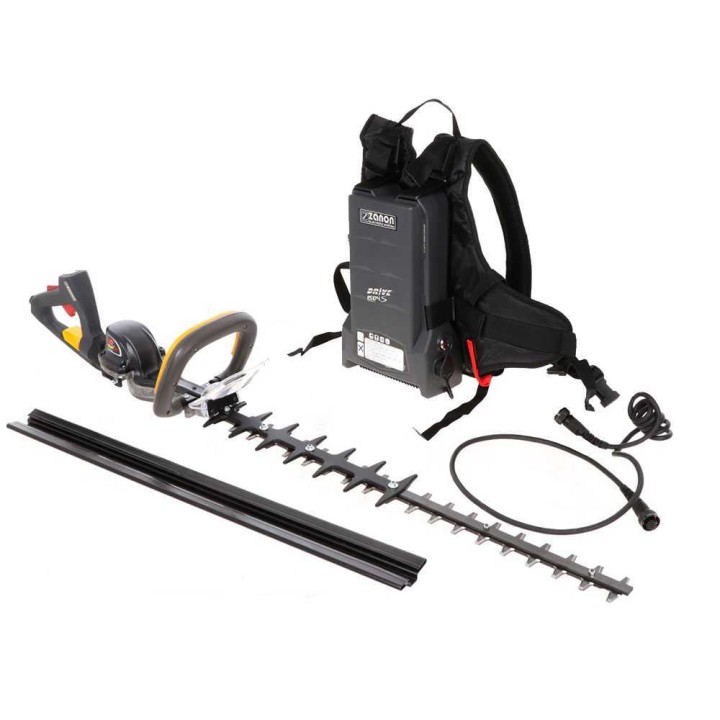 Zanon Raptor 750 akkukäyttöinen pensasleikkuri, 75 cm, 50,4 V, 14,5 Ah