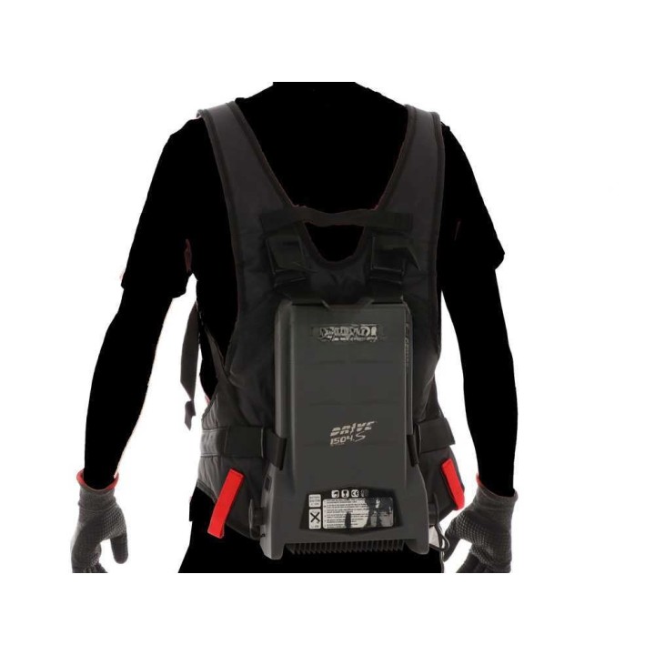 Zanon Dragos 900-T akkupuhallin, 800 W, 50,4 V, 15,9 Ah