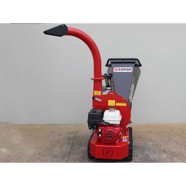 Zanon BC90 Cingo biotriturattori telaketjuilla, Honda GX390, 90 mm, 300 kg