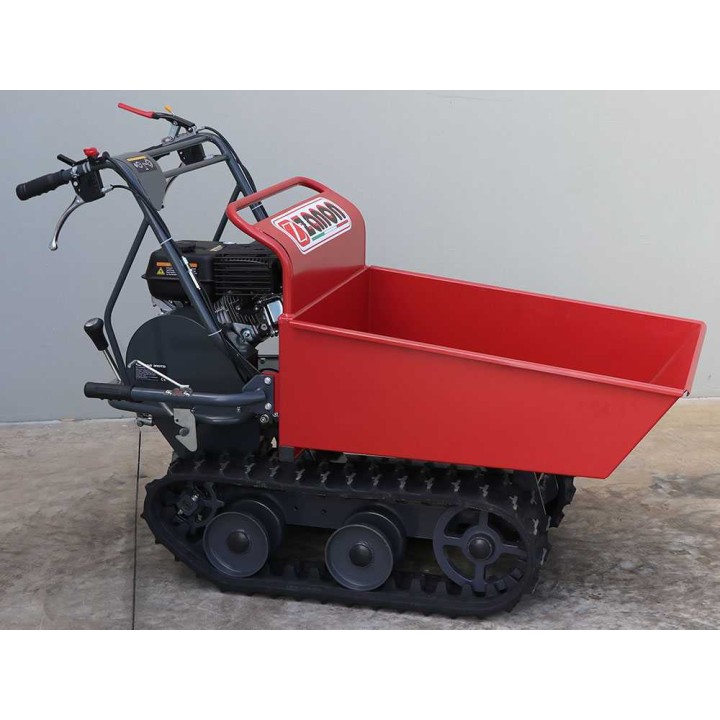 Zanon BC90 Cingo biotriturattori telaketjuilla, Honda GX390, 90 mm, 300 kg