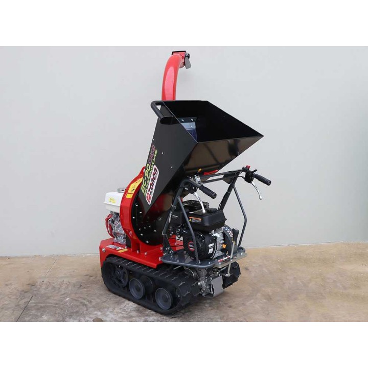 Zanon BC90 Cingo biotriturattori telaketjuilla, Honda GX390, 90 mm, 300 kg