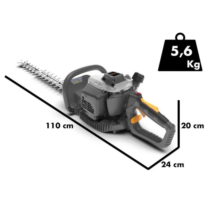 Alpina AHT 555 bensiinikäyttöinen pensasleikkuri, 60 cm, 22,5 cm³, 1 HP
