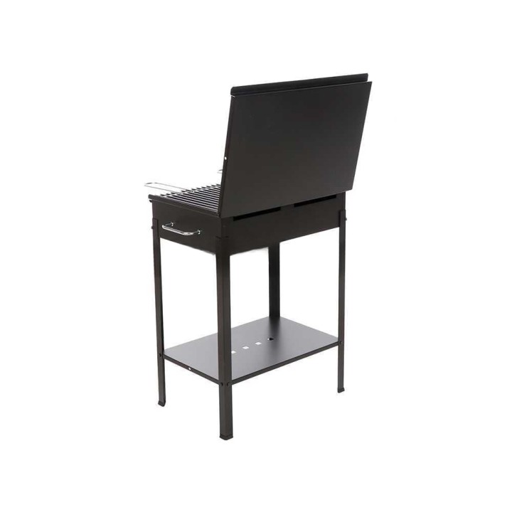 Stromboli Small hiiligrilli, kromattu teräsritilä 40 × 28 cm, kansi, 1 120 cm²