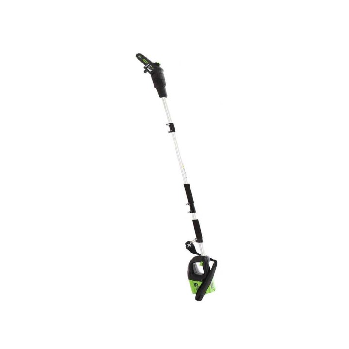 Greenworks GD60PS akkukäyttöinen oksasaha varrella, 60 V, 25 cm, ilman akkua ja laturia