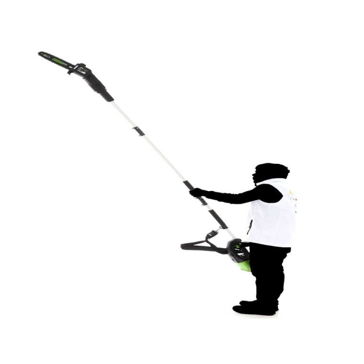 Greenworks GD60PS akkukäyttöinen oksasaha varrella, 60 V, 25 cm, ilman akkua ja laturia