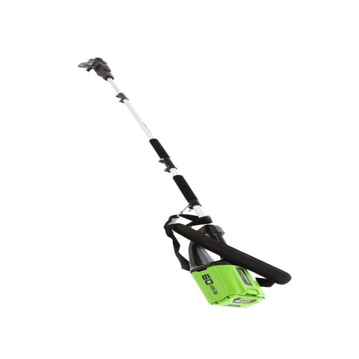 Greenworks GD60PS akkukäyttöinen oksasaha varrella, 60 V, 25 cm, ilman akkua ja laturia