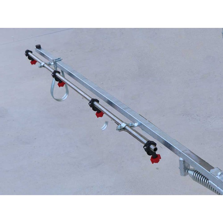 Hydraulinen 12 m ruiskutuspuomisto, 24 kalvosuutinta, 2 hydraulisylinteriä