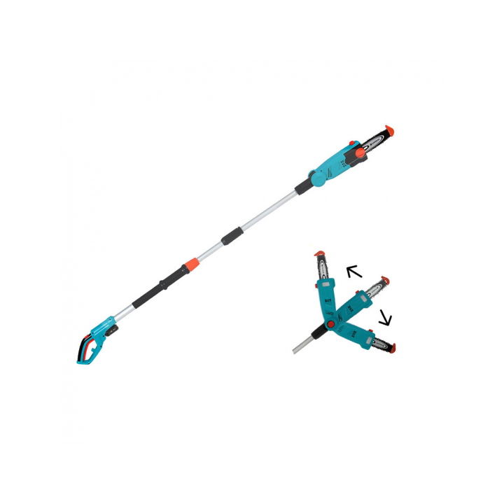 Gardena TCS 20 18V P4A Ready To Use Set oksasaha 18 V 20 cm teleskooppivarsi