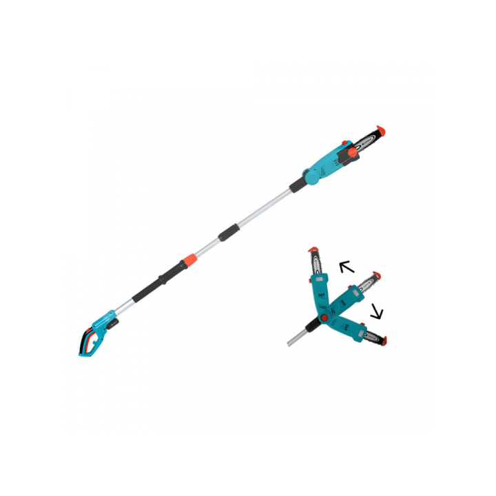 Gardena TCS 20/18V P4A Ready-To-Use Set oksasaha, 18 V, 20 cm, teleskooppivarsi
