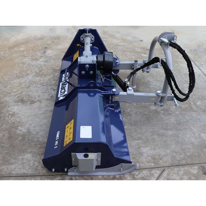 BullMach Ermes 145 SH kevyt traktoriniittomurskain, 145 cm, hydraulinen sivusiirto