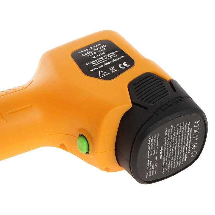 Volpi PV280 -akkuoksasakset, 150 W, 25 mm, 2 × 14,4 V 2 Ah
