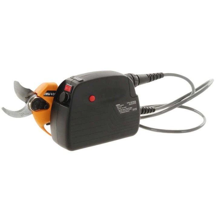 Volpi PV400 sähköoksasakset, 43,2 V, 4,4 Ah, enintään 35 mm