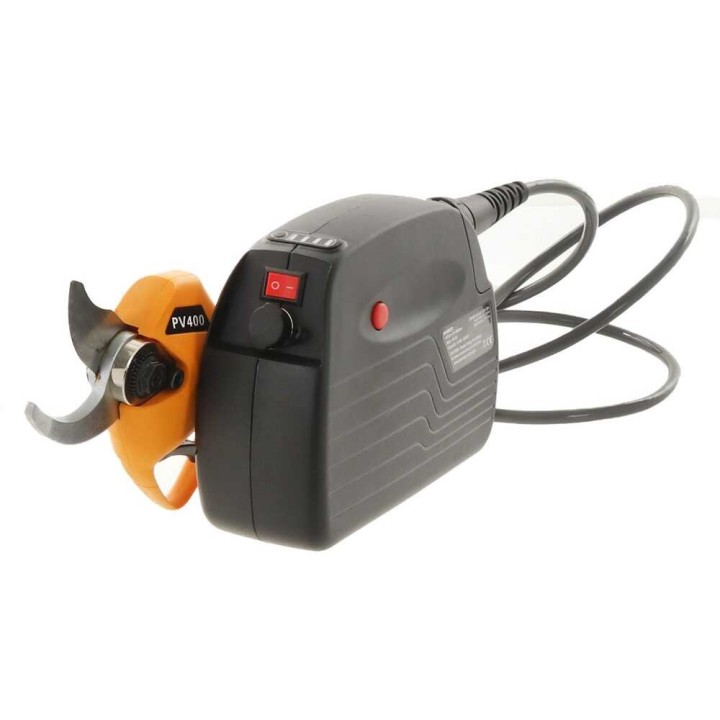 Volpi PV400 sähköoksasakset, 43,2 V, 4,4 Ah, enintään 35 mm