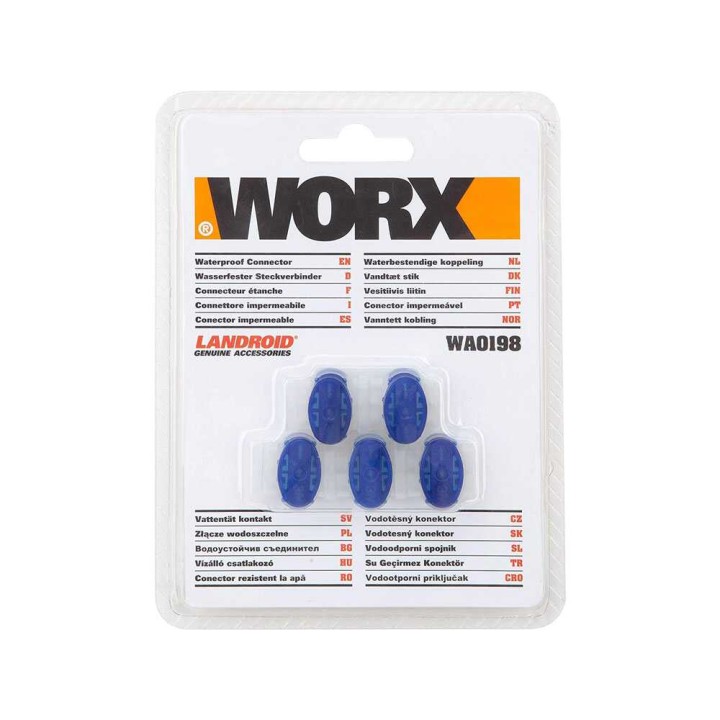 Worx WA0198 liitosliittimet rajakaapelille, 5 kpl