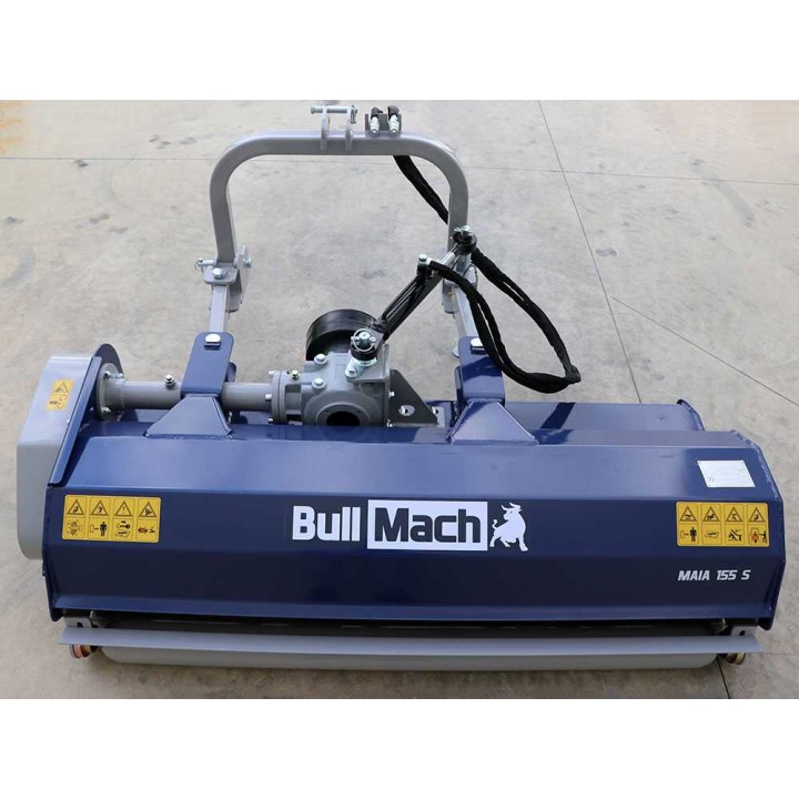 BullMach MAIA 155 SH traktorimurskain, hydraulinen sivuttaissiirto, 155 cm