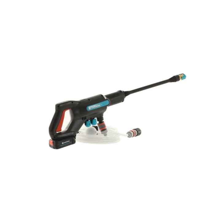 Gardena AcquaClean 24/18V Lithium akkukäyttöinen painepesuri, 24 bar, 2,5 Ah