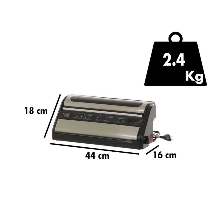 RoyalFood VVM 3300 vakuumipakkauslaite, kaksoissaumaus 33 cm, 110 W, 30 cm pussit