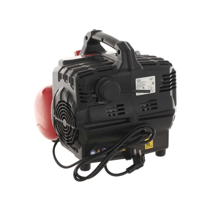 Fini SILTEK S/6 öljytön hiljainen kompressori, 1 HP, 6 l, 8 bar