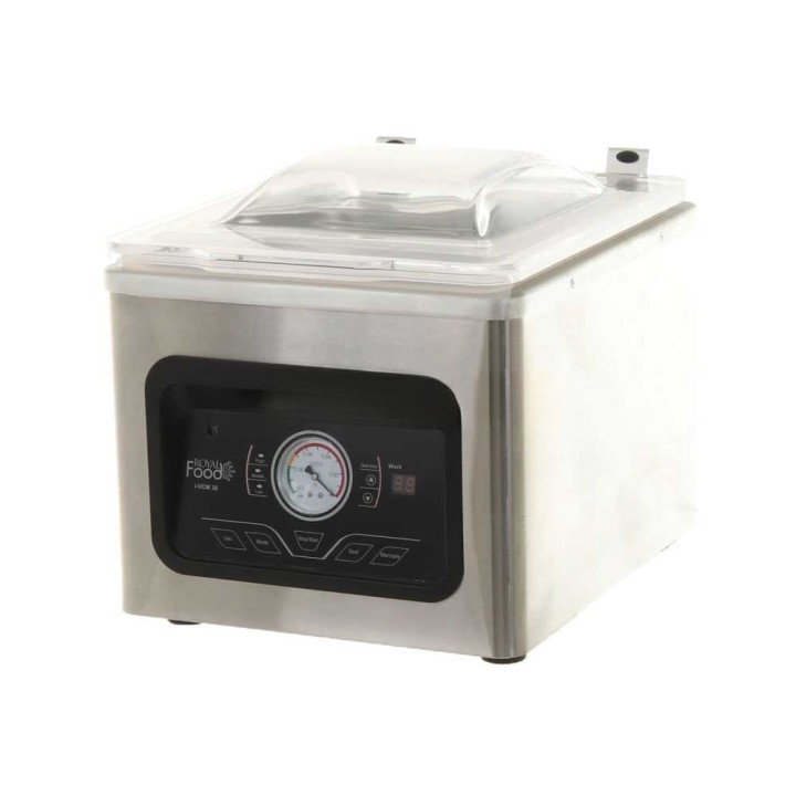 RoyalFood i-VCM 30 kammiotyhjiöpakkauskone, 350 W, 28,5 cm