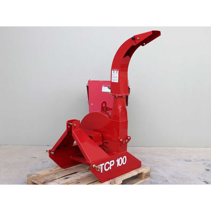 GeoTech Pro TCP 100 traktorikäyttöinen biotriturain, 100 mm