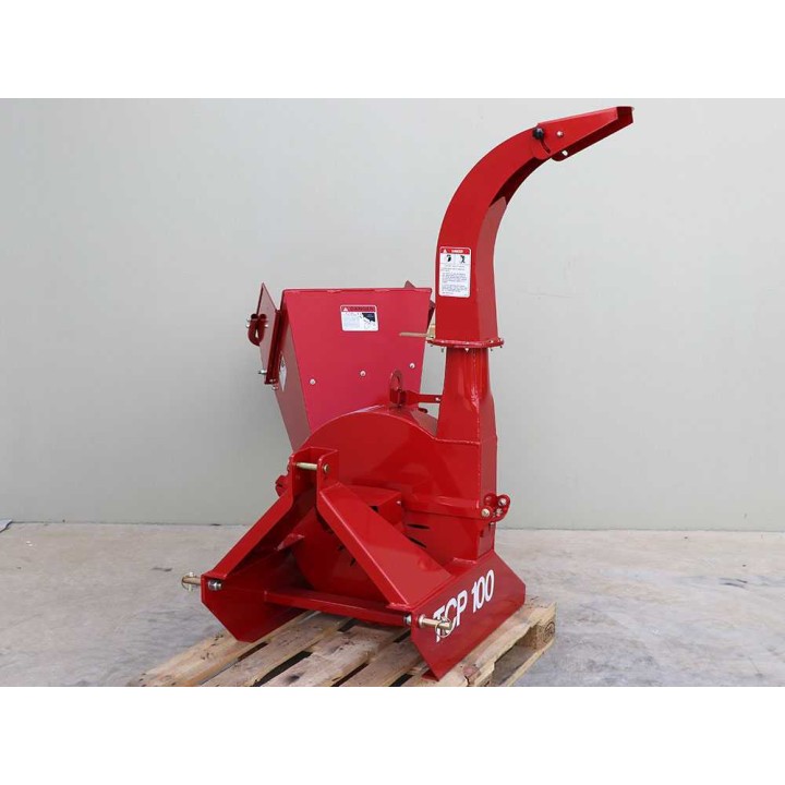 GeoTech Pro TCP 100 traktorikäyttöinen biotriturain, 100 mm