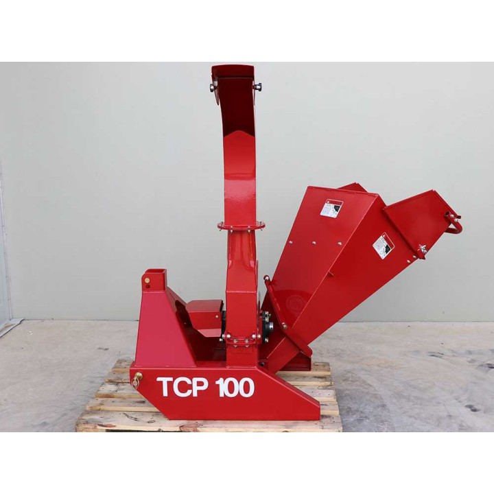 GeoTech Pro TCP 100 traktorikäyttöinen biotriturain, 100 mm
