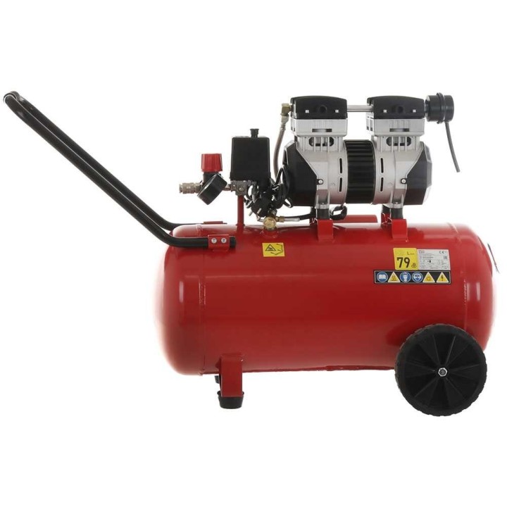 Fini Siltek 50 öljytön sähkökompressori, 1,3 HP, 50 l, 8 bar