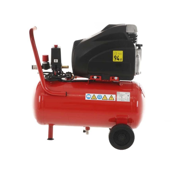 Fini Amico 25/SF2500 sähkökompressori, 2 HP, 24 l, 10 bar