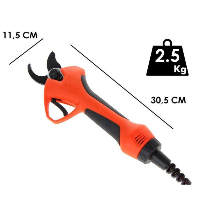 Stocker Vulcano E-35 TPC akkukäyttöiset oksasakset, 43,2 V, 4,4 Ah