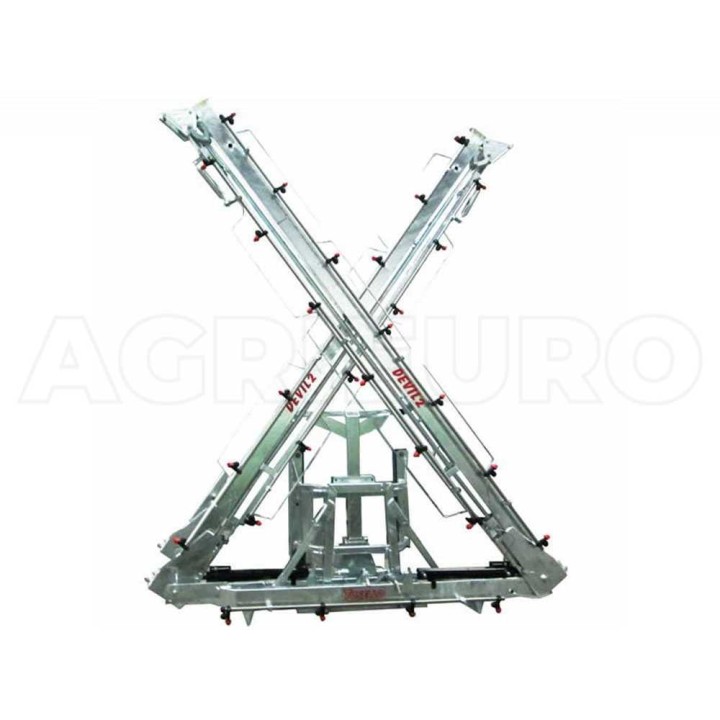 Hydraulinen ruiskutuspuomi 15 m, 30 suutinta, 2 hydraulisylinteriä