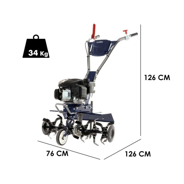 BullMach FLORA 60 bensiinijyrsin, 4,5 HP, Loncin 139 cm³, 68 cm