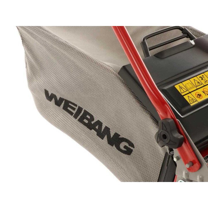 Weibang WB455HCOP ruohonleikkuri, 139 cm³, 45 cm, keruusäkki