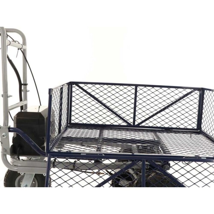 BullMach Helios 230 O sähköinen moottorikottikärry, 230 kg, 500 W, 48 V, 2 akkua