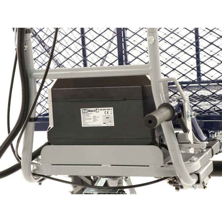 BullMach Helios 230 O sähköinen moottorikottikärry, 230 kg, 500 W, 48 V, 2 akkua