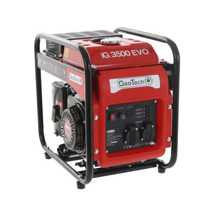 GeoTech iG 3500 EVO invertterigeneraattori 3 5 kW bensiini 230 V