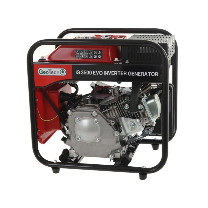 GeoTech iG 3500 EVO invertterigeneraattori, 3,5 kW, bensiini, 230 V