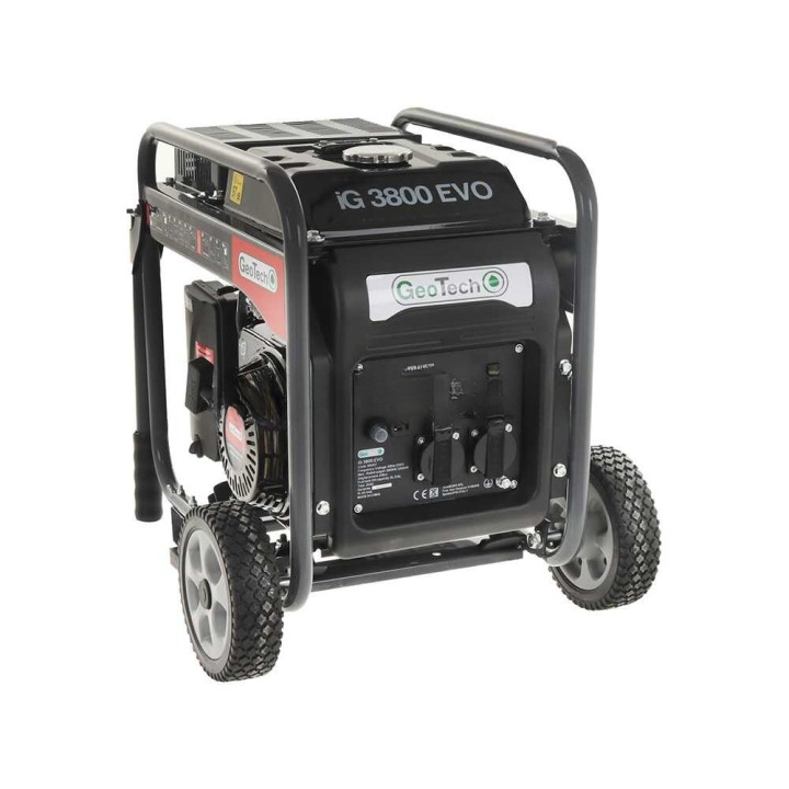 GeoTech iG 3800 EVO invertterigeneraattori, 3,5 kW, 230 V, bensiini