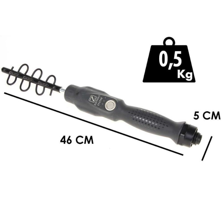 Zanon DF-10 sähköinen ravistin, 50 W, 50,4 V, 6,4 Ah akku