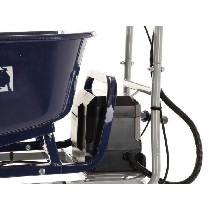 BullMach Helios 230 D akkukäyttöinen moottorikottikärry, 500 W, 48 V, 110 l, 230 kg