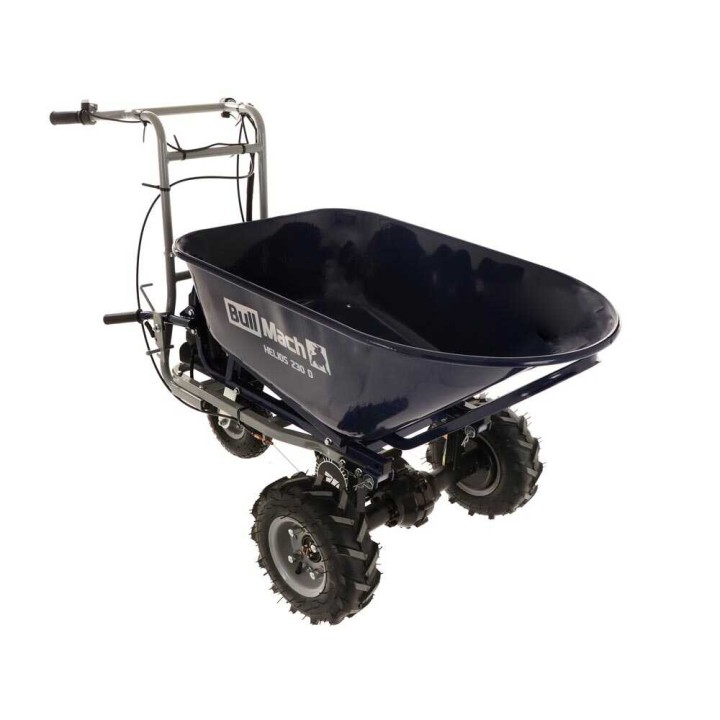 BullMach Helios 230 D akkukäyttöinen moottorikottikärry, 500 W, 48 V, 110 l, 230 kg