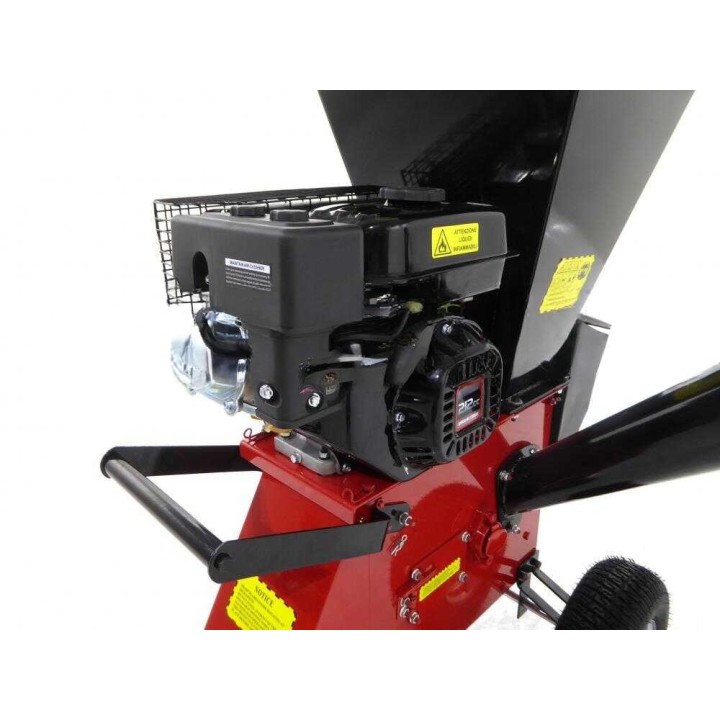 GeoTech GS70 -biotrituratori, Loncin 210 cm³, 7 HP, 76 mm
