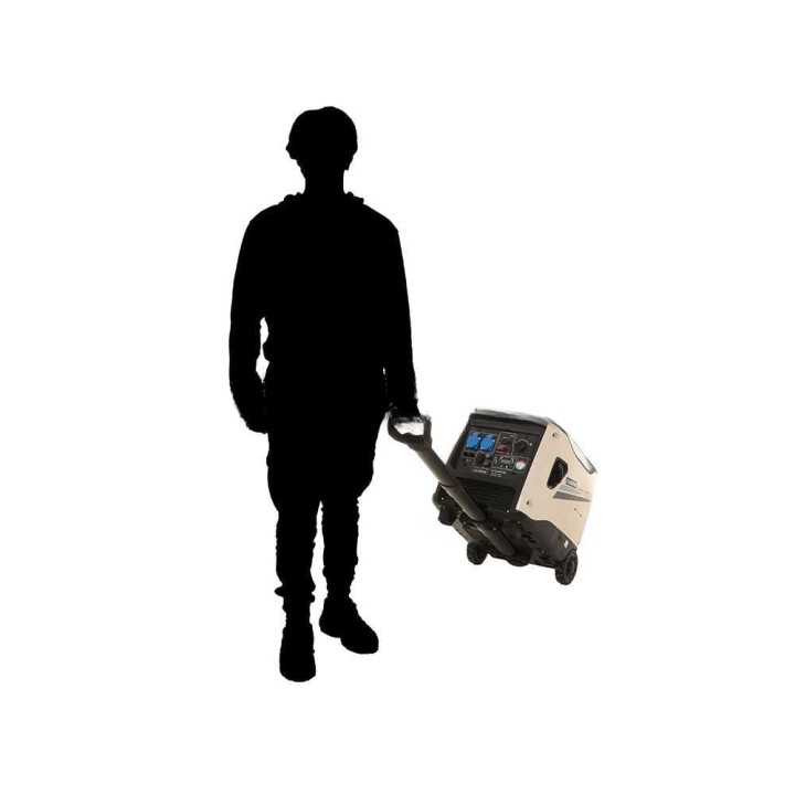 BlackStone B-iG 4000 ES invertterigeneraattori, 3,8 kW, 230 V, trolley-rakenne