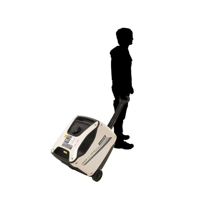 BlackStone B-iG 4000 ES invertterigeneraattori, 3,8 kW, 230 V, trolley-rakenne