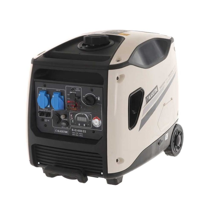 BlackStone B-iG 4000 ES invertterigeneraattori, 3,8 kW, 230 V, trolley-rakenne