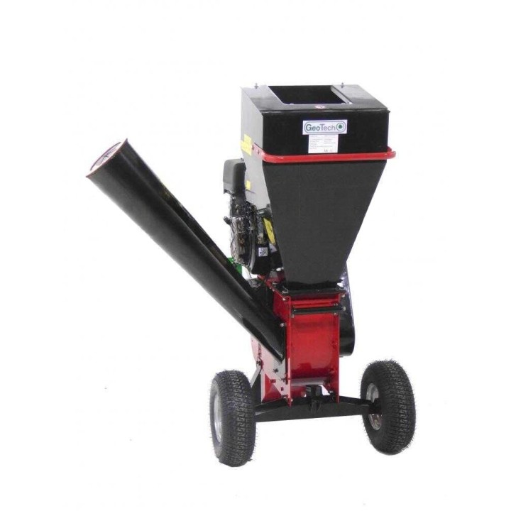 GeoTech GS150EL -biotriturador, Loncin 15 HP, sähkökäynnistys, 100 mm