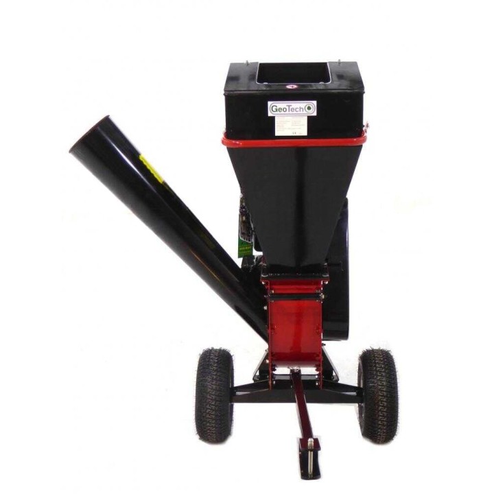 GeoTech GS150EL -biotriturador, Loncin 15 HP, sähkökäynnistys, 100 mm
